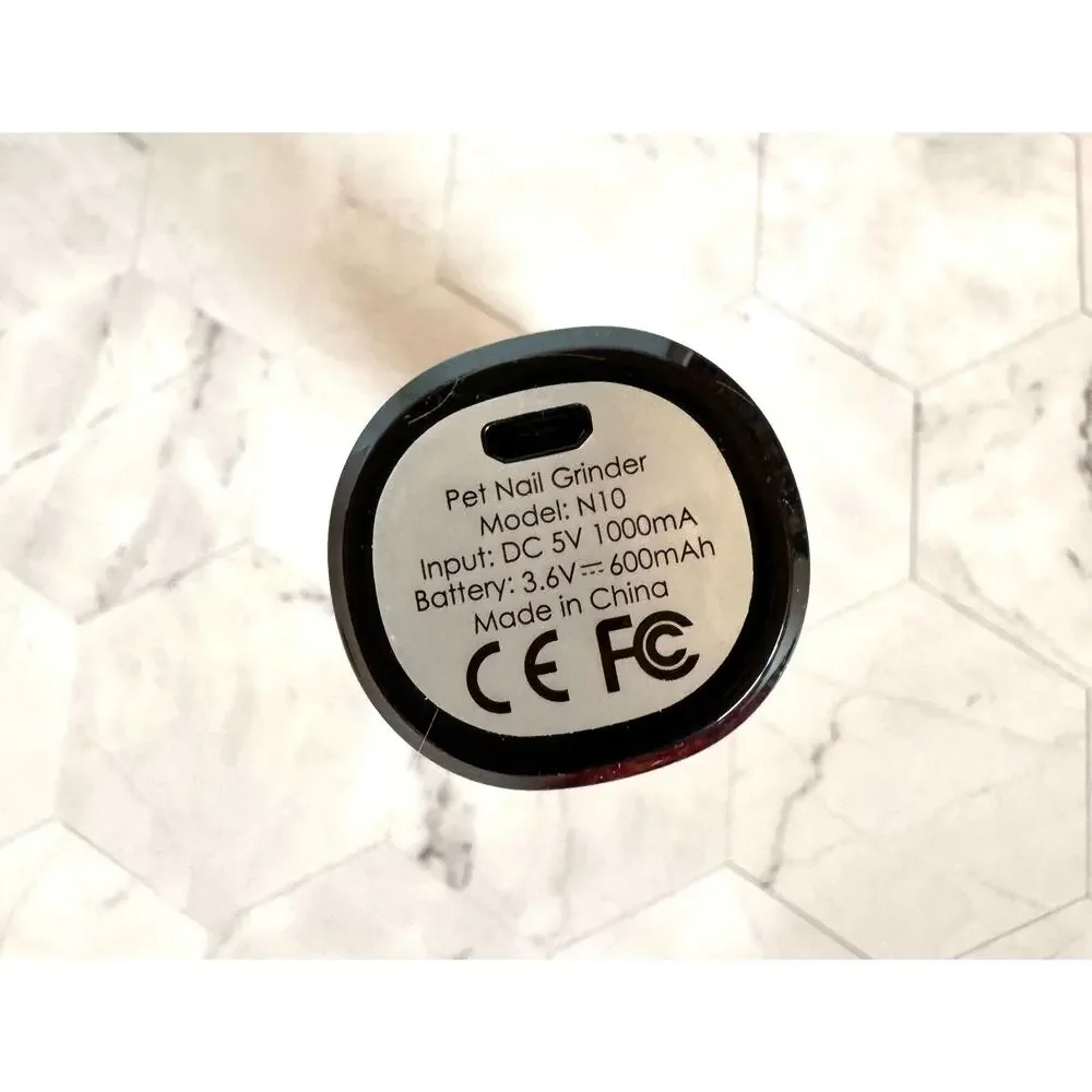 Casfuy Dog Nail Grinder 2-Speed Enhanced Pet Nail Grinder Super Quiet File